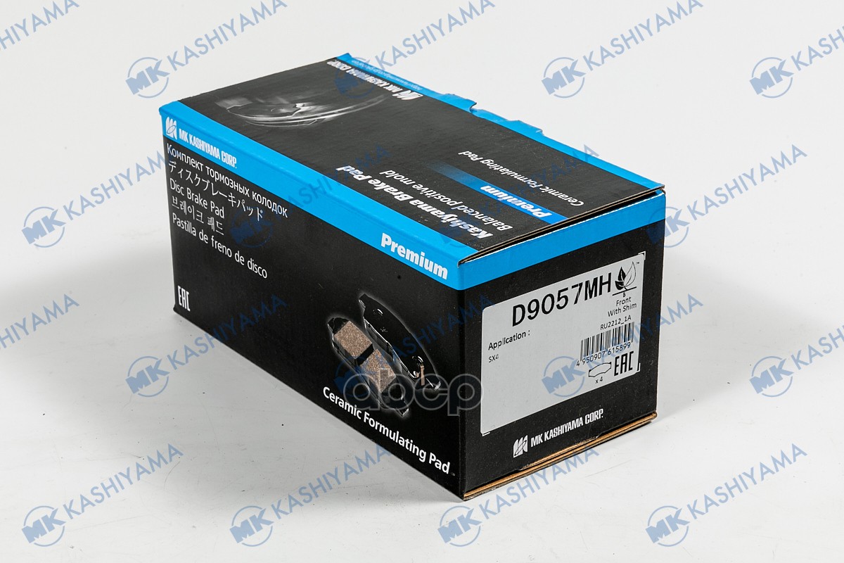 Колодки Торм. Дисковые Пер. Fiat Sedici, Suzuki Sx4 1.5I,1.6I,1.9Ddis 06- D9057mh Kashiyama арт. D9057MH