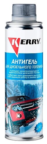 Антигель для дизельного топлива концентрат на 50 л. SuperФормула для русской зимы , жестяной флакон, 335 мл. KERRY KR-351 Ker...