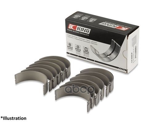 Вкладыши Двигателя Шатунные Nissan Maxima 2.0-3.0 V6 24V Vq20de 94> Std (6) King арт. CR6775CP STD