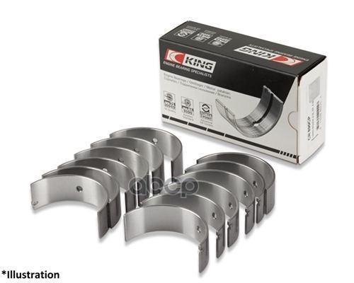 Вкладыши шатунные HONDA J30/J35 (STD) (6 пар) King арт. cr6837sm