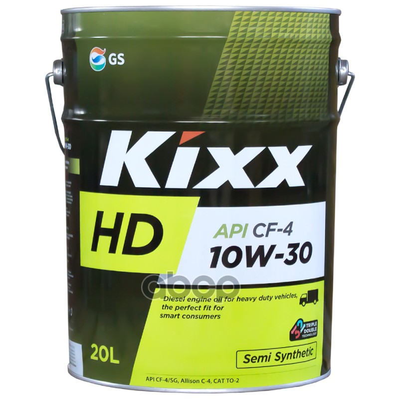 Kixx Масло Моторное Kixx Hd 10W-30 Api Cf-4/Sg 20Л L2002p20e1
