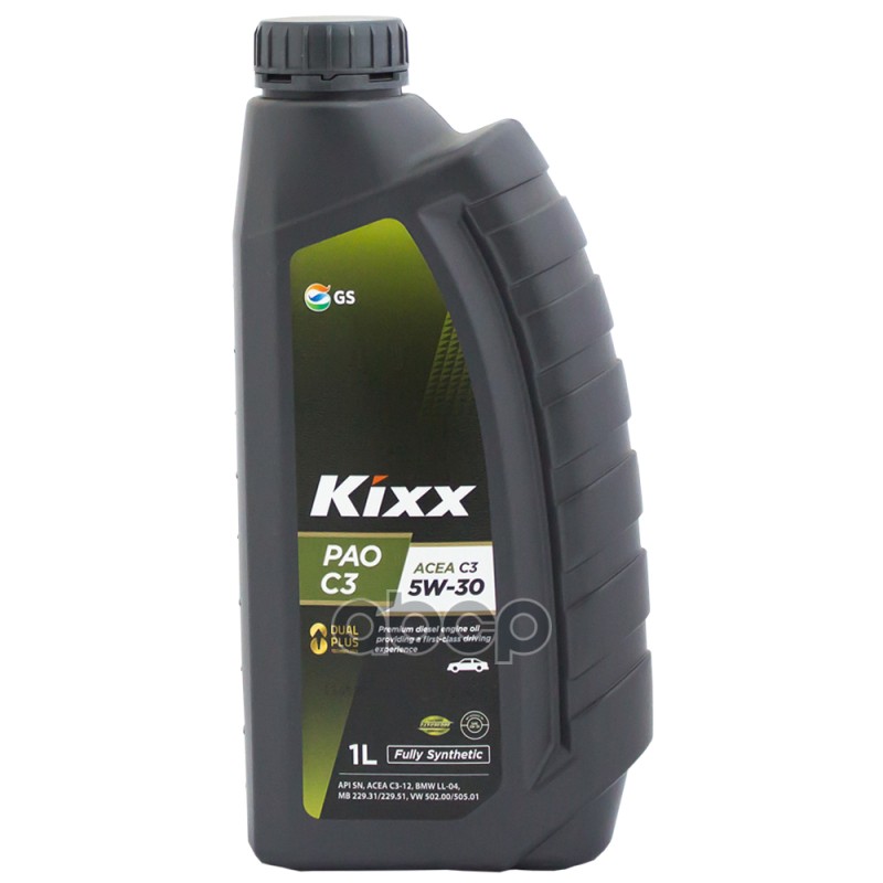 Kixx Масло моторное KIXX PAO 5W-30 синтетическое 1 л L2091AL1E1
