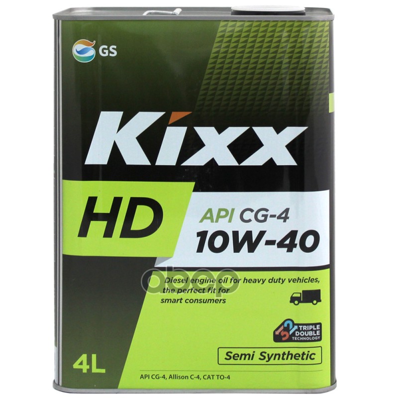 Kixx Масло Моторное Kixx Hd 10W-40 Полусинтетическое 4 Л L525544te1