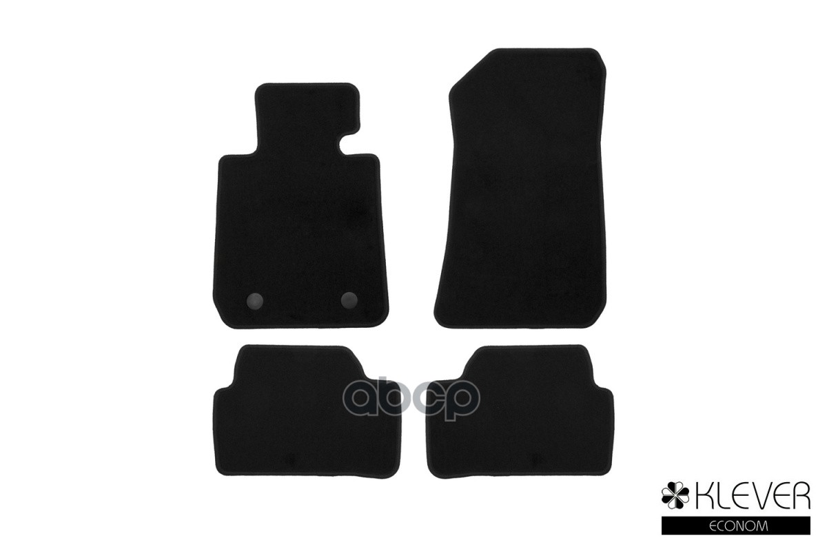 Коврики в салон Klever Econom BMW 1 5D E87 АКПП 2004-2007, 2007-2011, хб., 4 шт. (текстиль) / БМВ 1 серии Klever арт. KLEVER0...