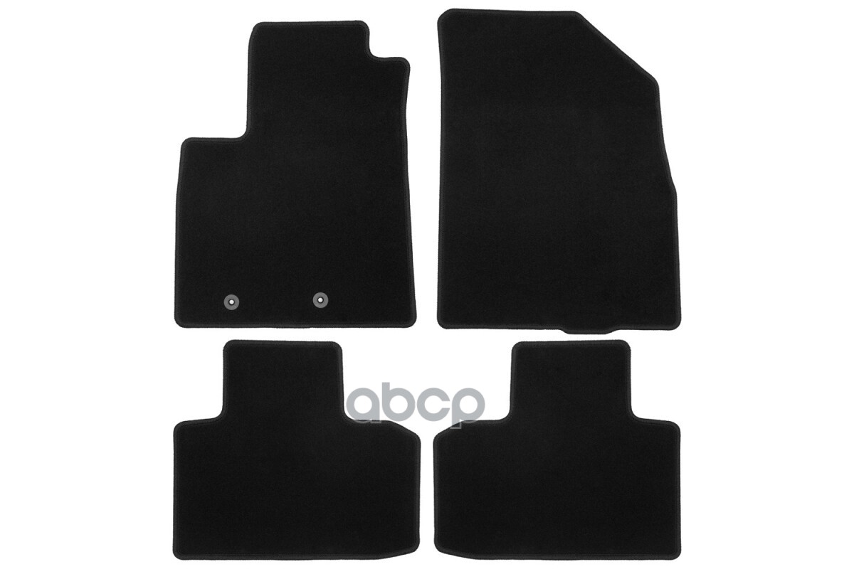 Коврики в салон Klever Econom DONG FENG Shine MAX 2022- сед., 4шт (текстиль) / Донг Фенг Шайн Макс / ДонгФенг Шайн Макс Kleve...