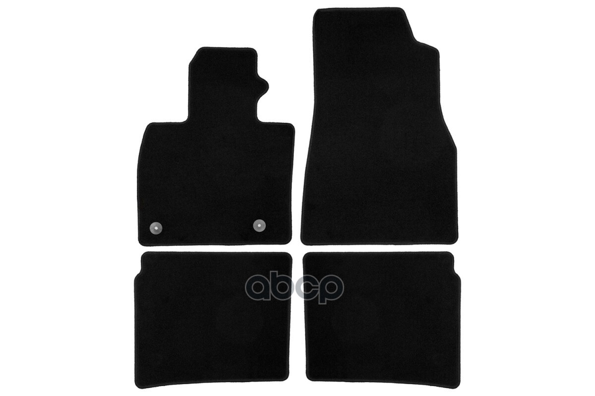 Коврики в салон Klever Econom HONGQI HS5 2019-, внед., 4шт (текстиль) / Хонги ХС5 Klever арт. KLEVER0111600601200k