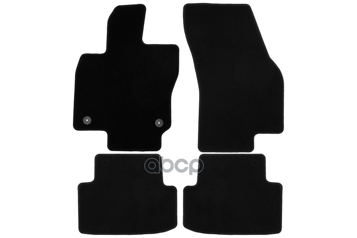 Коврики В Салон Klever Econom Jetta Vs5 2023- (I Рестайлинг, I Рестайлинг 2) Кросс, 4Шт. (Текстиль) / Джетта Вс5 Klever арт. ...