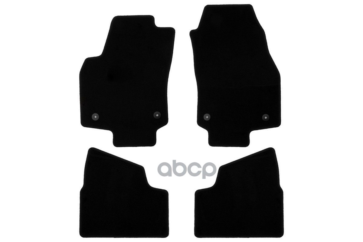 Коврики В Салон Klever Econom Opel Astra H Sedan 2004-2007, 2006-2014, Сед., 4 Шт. (Текстиль) / Опель Астра Klever арт. KLEVE...
