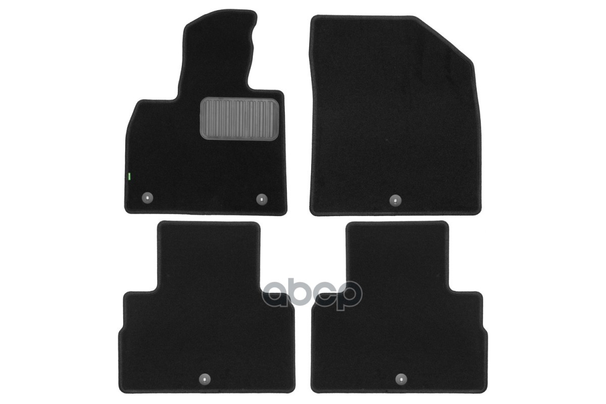 Коврики в салон Klever Standard HYUNDAI Palisade, 2020-, кросс., 8мест, 4шт. (текстиль) / Хендай Палисад Klever арт. KLEVER02...