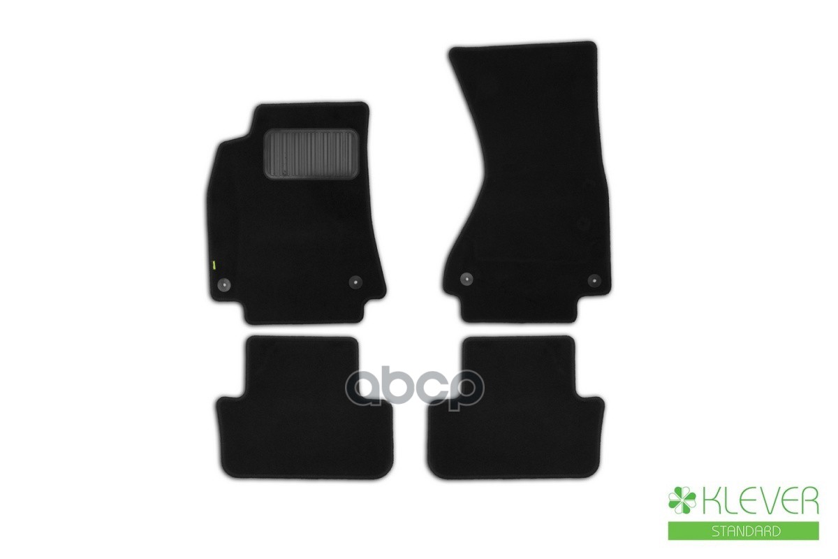 Коврики В Салон Klever Standard Audi A4 Акпп 2007-2011, 2011-2015, Сед., 4 Шт. (Текстиль) / Ауди А4 Klever арт. KLEVER0204121...