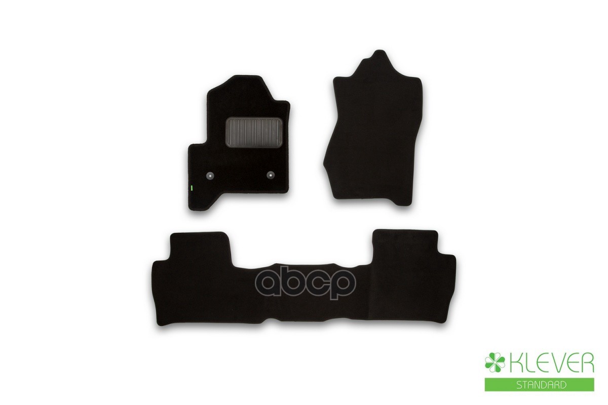 Коврики В Салон Klever Standard Chevrolet Tahoe, 2014-2020, 2020-, Кросс., 3 Шт. (Текстиль) / Шевроле Тахо Klever арт. KLEVER...