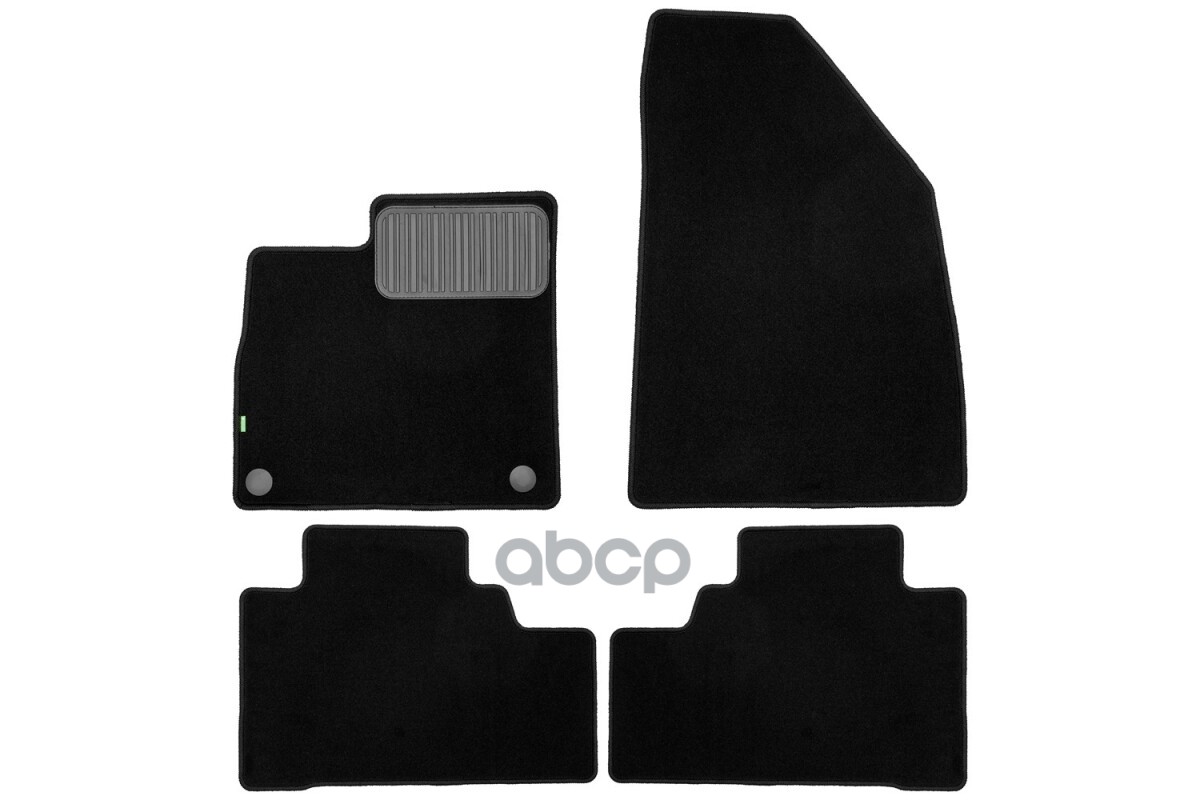 Коврики в салон Klever Standard GAC GS8 2021-, внед., 4шт. (текстиль)  / Гак ГС8 Klever арт. KLEVER0210500201210kh
