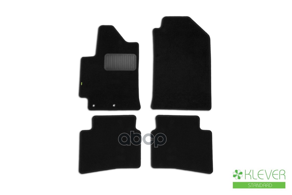 Коврики в салон Klever Standard HYUNDAI Solaris 2017-2020, 2020-, сед., 4 шт. (текстиль) / Хендай Солярис Klever арт. KLEVER0...