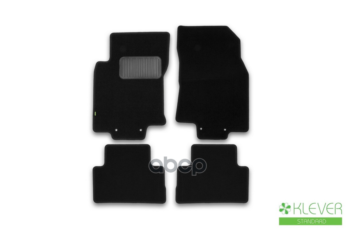 Коврики В Салон Klever Standard Nissan Qashqai, 2013-2019, 2017-, Кросс., Сборка Рф, 4 Шт. (Текстиль) / Ниссан Кашкай Klever ...