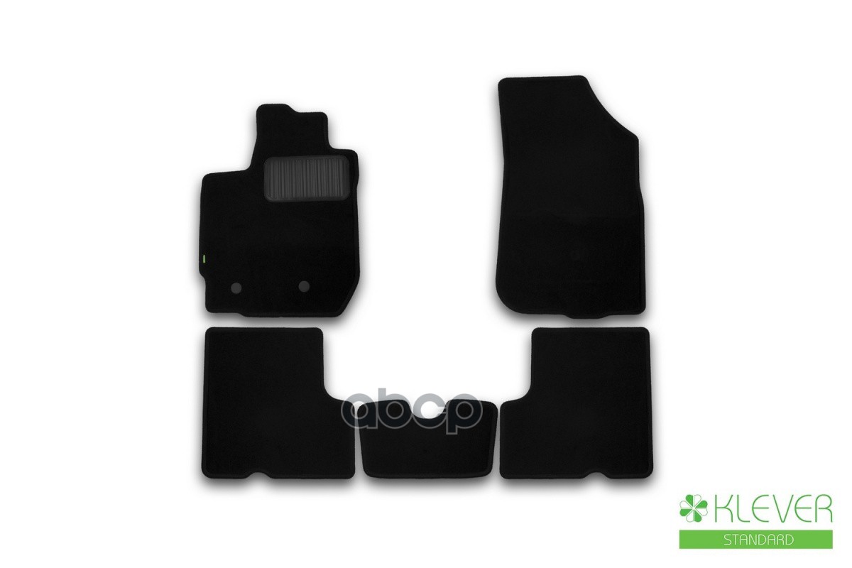 Коврики в салон Klever Standard RENAULT Duster 2WD/4WD, 2015-2021, кросс., с ручкой для дистанционного открытия лючка бензоба...