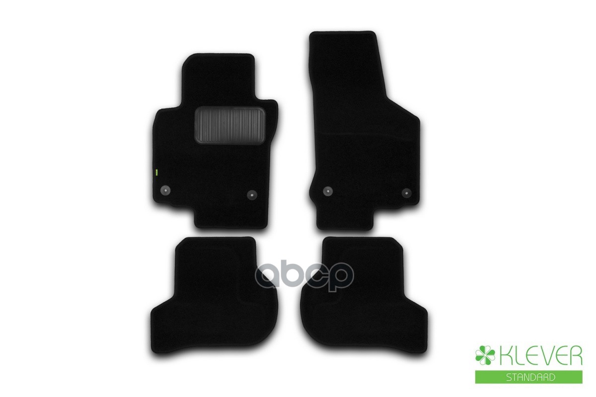 Коврики в салон Klever Standard VOLKSWAGEN Golf VI 2008-2012, хб., 4 шт. (текстиль) / Фольксваген Гольф Klever арт. KLEVER025...