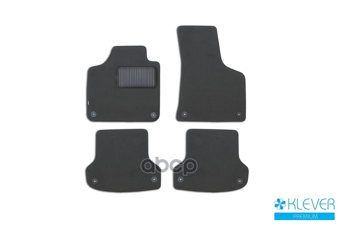 Коврики В Салон Klever Premium Audi A3 5D Акпп 2008-2013, Хб., 4 Шт. (Текстиль) / Ауди А3 Klever арт. KLEVER03041022110kh