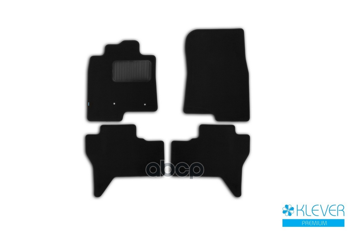 Коврики В Салон Klever Premium Mitsubishi Pajero Iv 2006-2011, 2011-2014, 2014-, Внед., 4 Шт. (Текстиль) / Митсубиси Паджеро ...