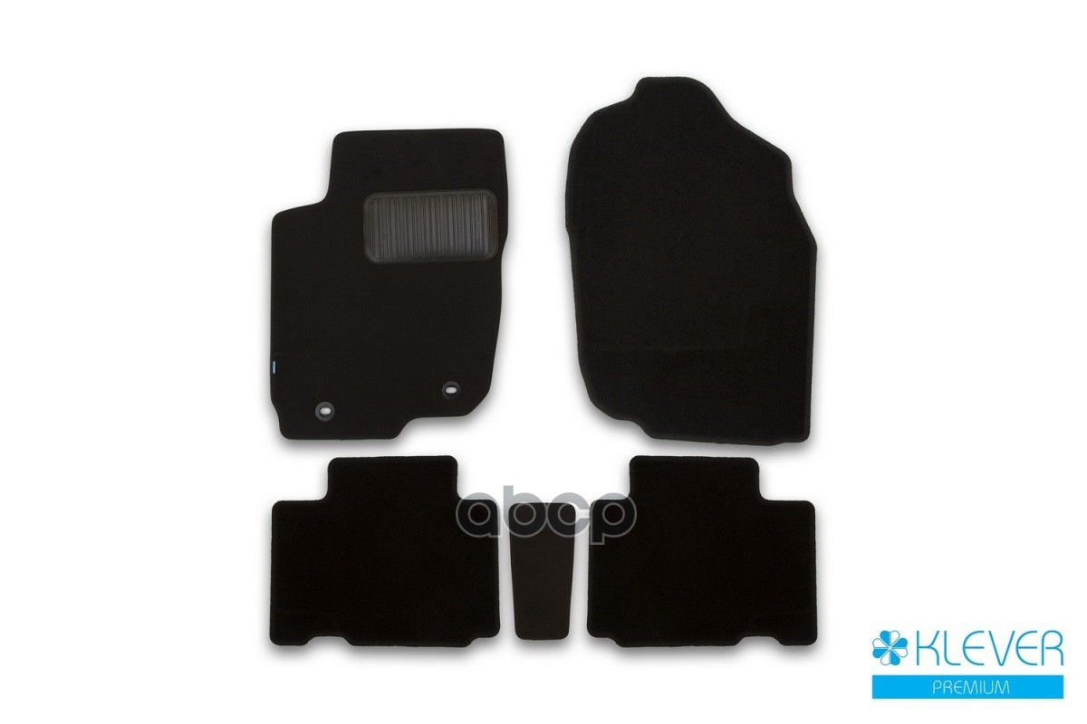 Коврики в салон Klever Premium TOYOTA Rav 4, 2015-2019, кросс., 5 шт. (текстиль) / Тойота Рав 4 Klever арт. KLEVER03489922110kh