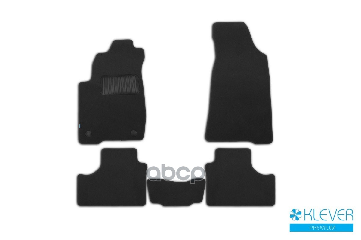Коврики В Салон Klever Premium Chevrolet Niva 2009-2020, Lada Niva I, Travel 2020-, Внед., 5 Шт. (Текстиль) / Шевроле Нива Kl...
