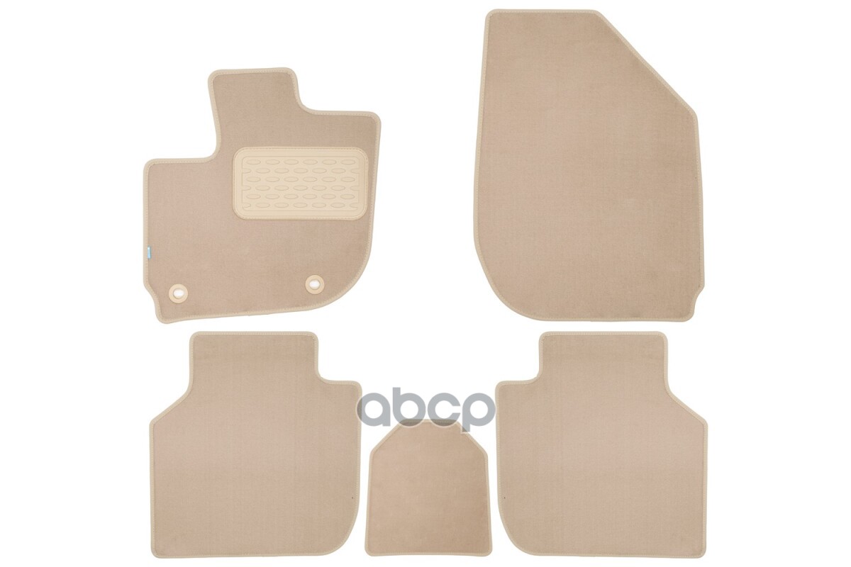 Коврики В Салон Klever Premium Honda Jazz Fit Crosstar 2023-, Хб., 5Шт (Текстиль, Бежевые) / Хонда Джаз Klever арт. KLEVER040...