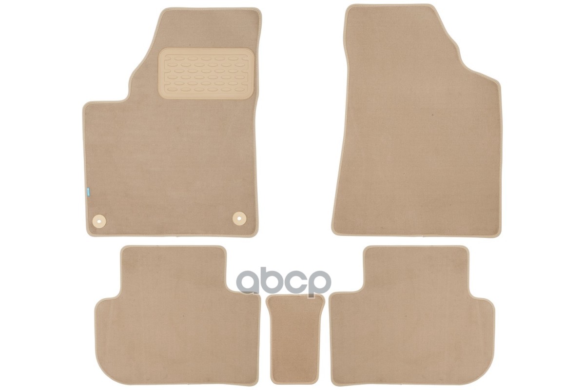 Коврики В Салон Klever Premium Faw Besturn T77 2021- Кросс., 5Шт. (Текстиль, Бежевые) / Фав Бестюн Т77 Klever арт. KLEVER0406...