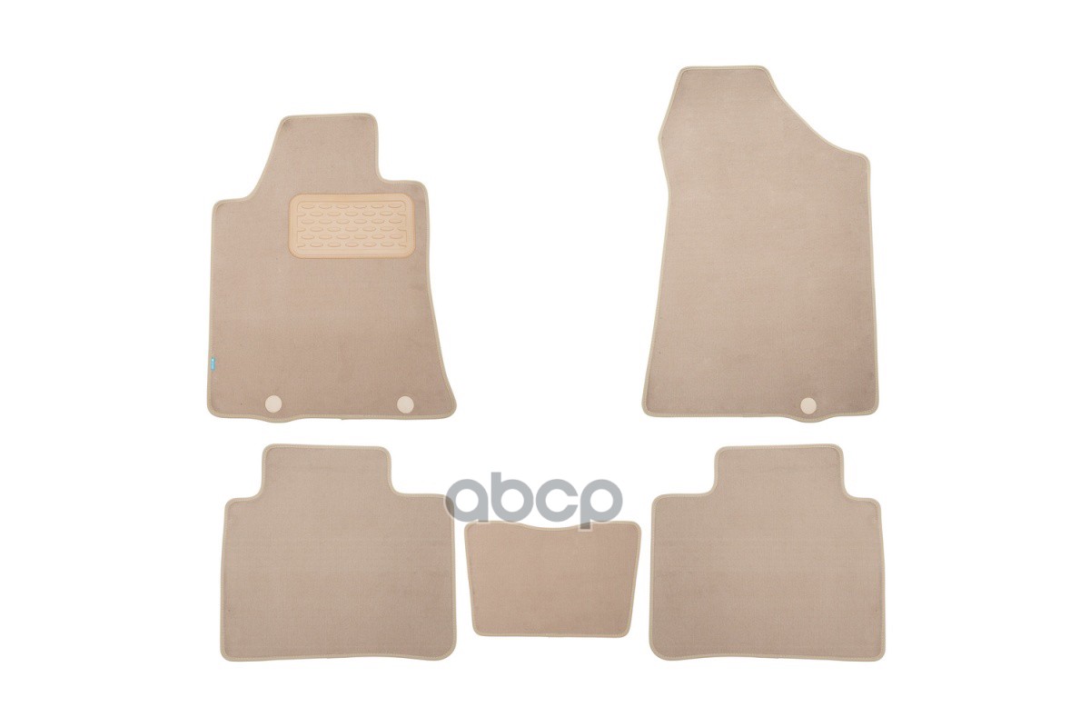 Коврики В Салон Klever Premium Nissan Teana 2014-2020, Сед., 5 Шт. (Текстиль, Бежевые) / Ниссан Теана Klever арт. KLEVER04364...