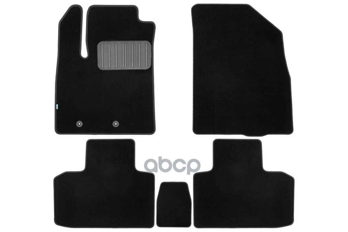 Коврики в салон Klever Premium DONG FENG Shine MAX 2022- сед., 5шт. (текстиль) / Донг Фенг Шайн Макс / ДонгФенг Шайн Макс Kle...