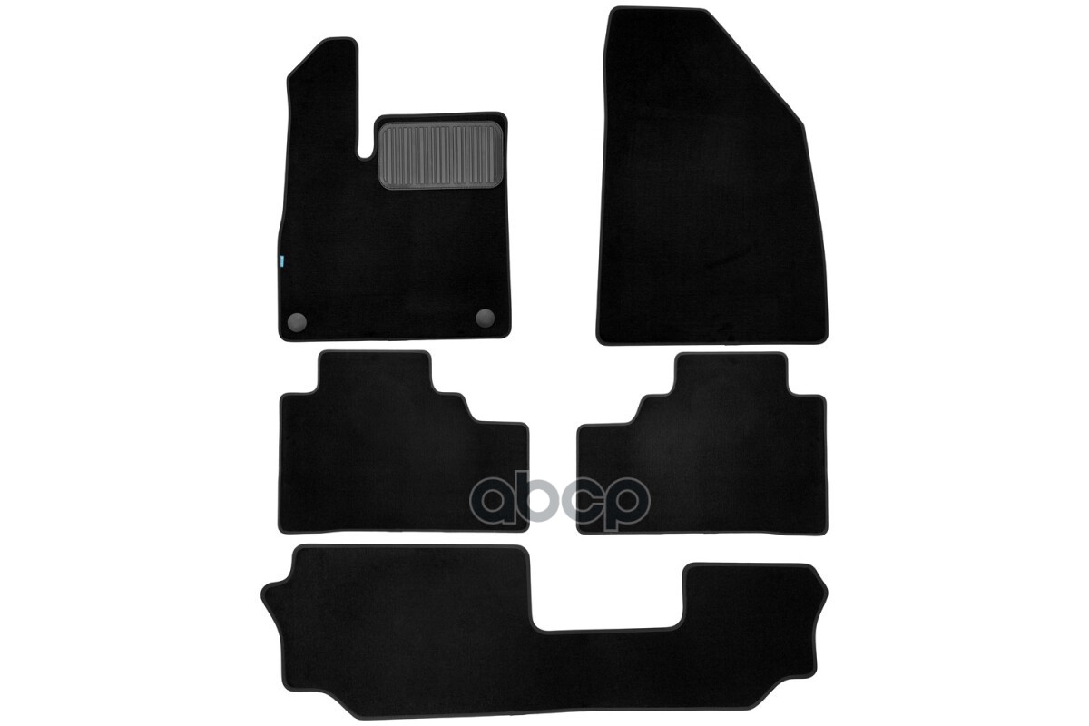 Коврики в салон Klever Premium GAC GS8 2021-, внед., 5шт. (текстиль)  / Джак / Гак ГС8 Klever арт. KLEVER0510500222110kh