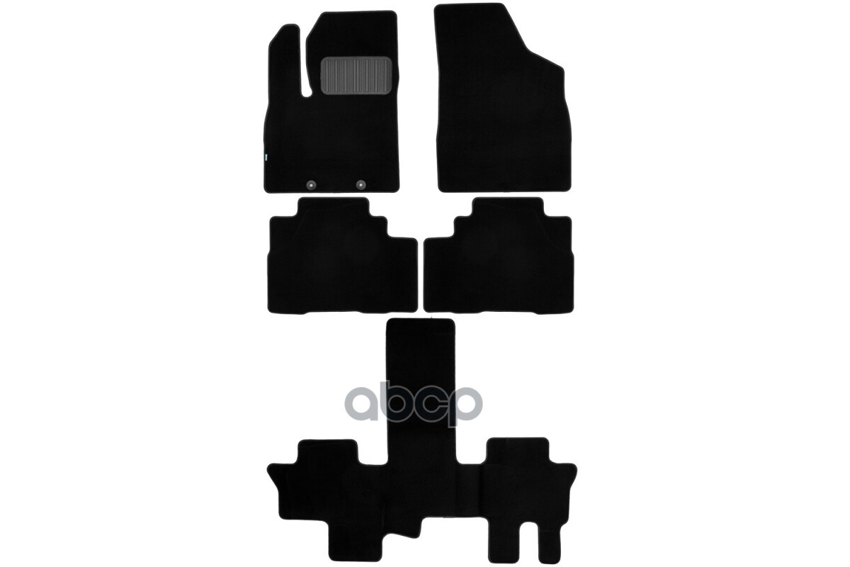 Коврики в салон Klever Premium Forthing Yacht 2023-, кросс., 5шт (текстиль) / Фортинг Яхт Klever арт. KLEVER0513700122110kh