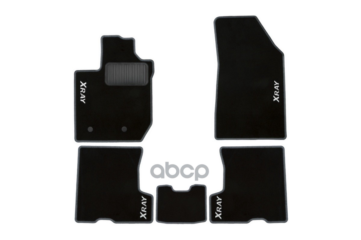 Коврики В Салон Klever Lada X Ray 2015-, Кросс, 5 Шт., Цвет Сандал (Для Комплектаций С Вещевым Ящиком) (Текстиль) / Лада Икср...