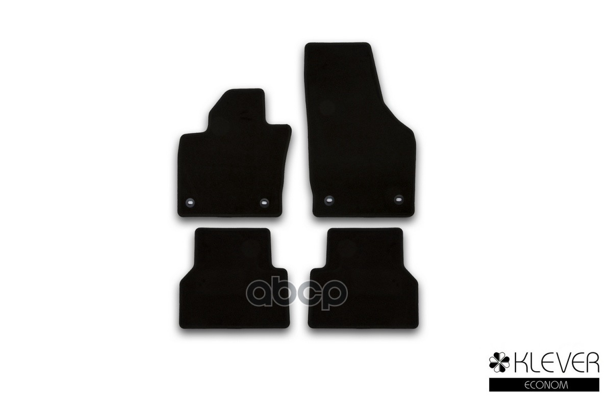 Коврики в салон Klever Econom AUDI Q3 2014-2018, 2018-, кросс., 4 шт. (текстиль) / Ауди Ку3 Klever арт. KVR01041901200k