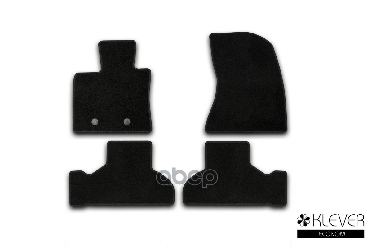 Коврики В Салон Klever Econom Bmw X5 F15 2013-2018, Кросс., 4 Шт. (Текстиль) / Бмв Х5 Klever арт. KVR01053701200k