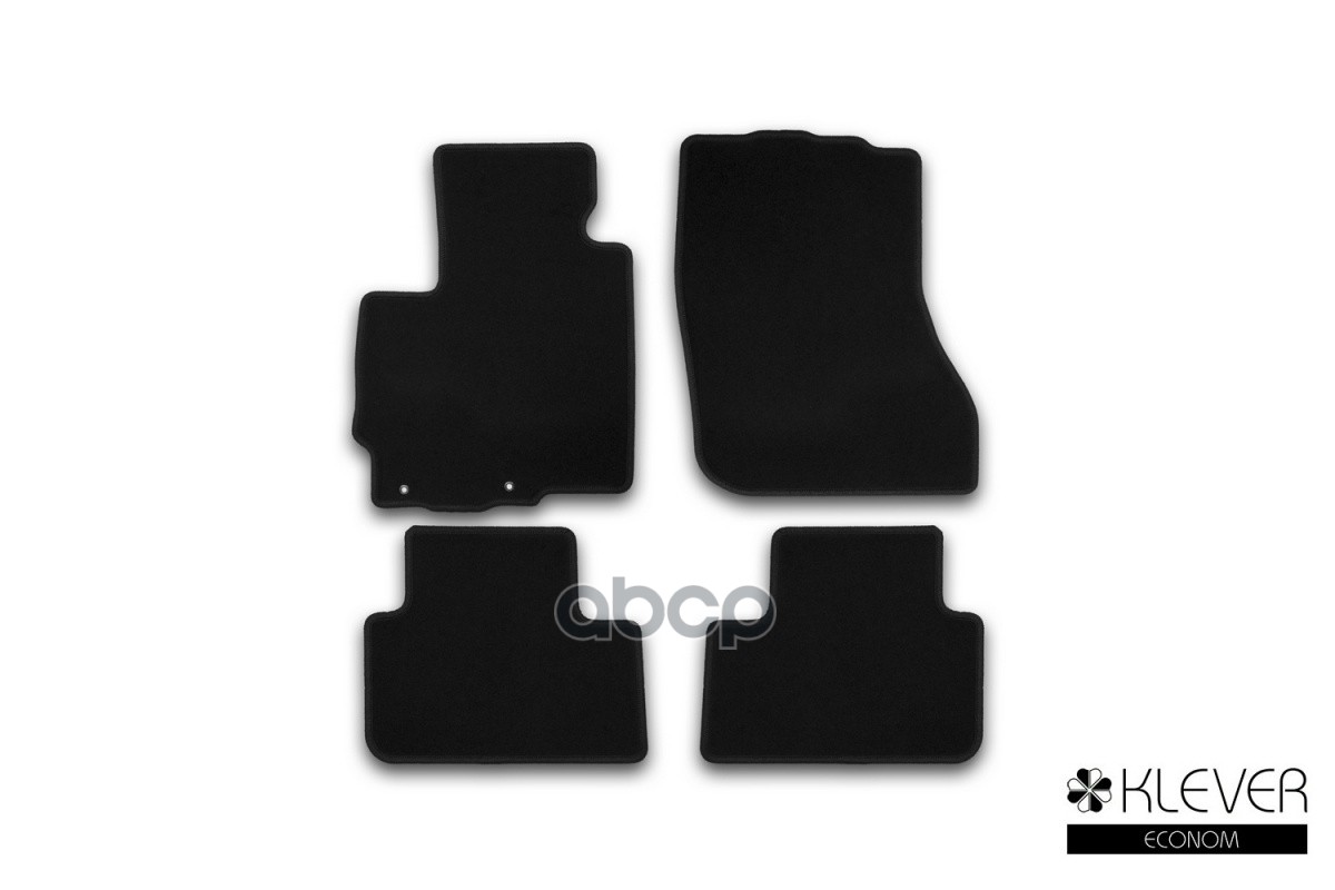 Коврики В Салон Klever Econom Mitsubishi Asx, 2010-2013, 2012-2016, 2016-2020, 2020-, Кросс., 4 Шт. (Текстиль) / Митсубиси Аs...