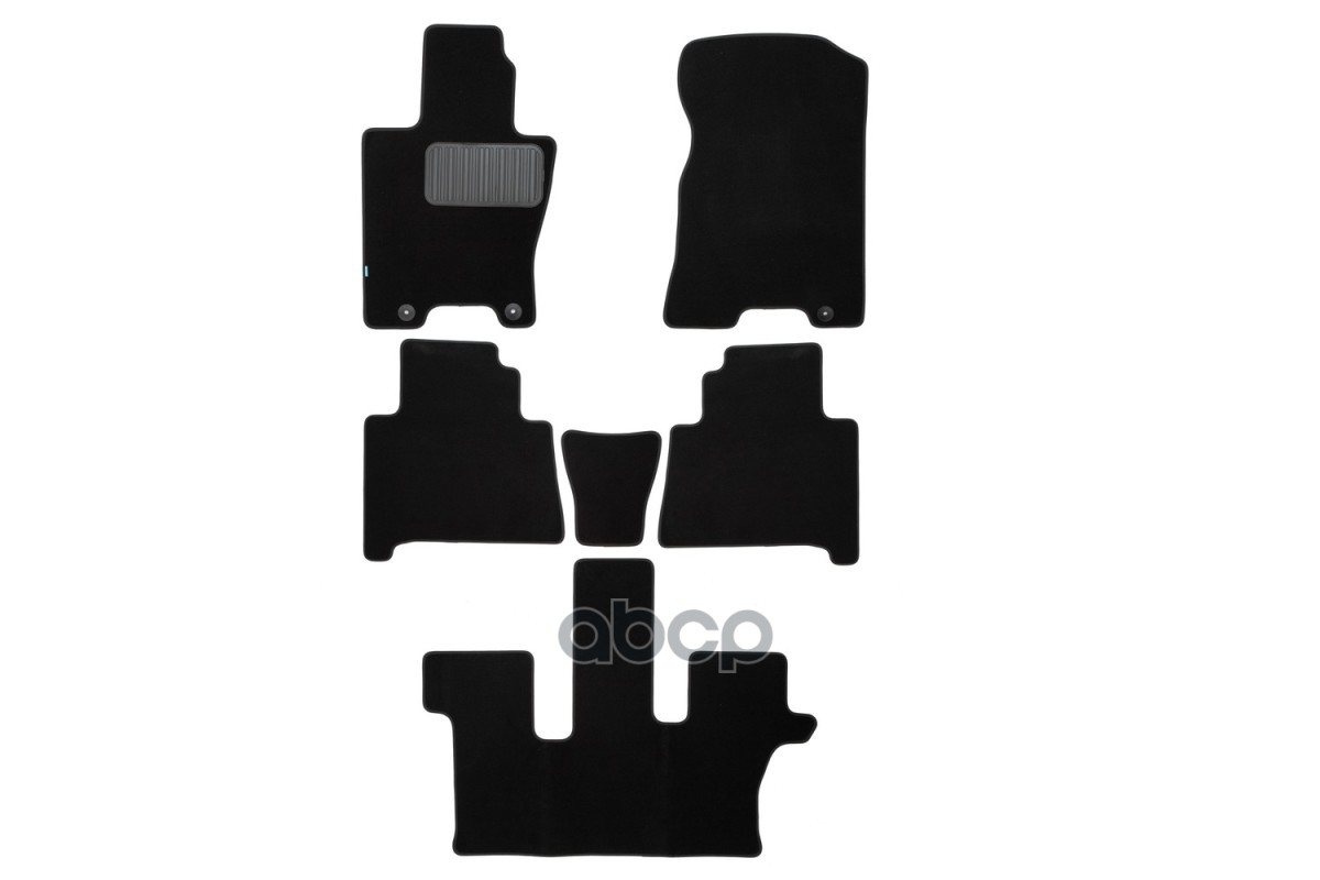 Коврики в салон Klever Premium KIA Mohave (Borrego) 2020-, внед., 6 шт. (текстиль) / Киа Мохав Klever арт. KVR03.025.072.22110kh