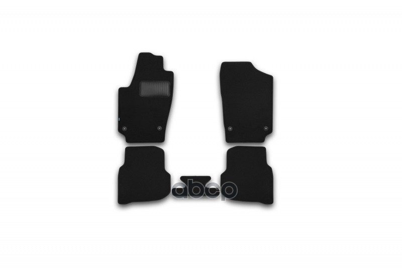 Коврики в салон Klever Premium VOLKSWAGEN Polo Sedan, 2009-2015, 2014-2020, сед., 5 шт. (текстиль) / Фольксваген Поло Klever ...