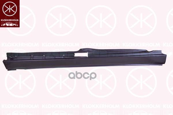 Порог Кузова Лев Peugeot 806 = Fiat Ulysse = Jumpy 06/94-07/02 Klokkerholm арт. 2033001