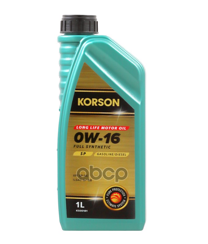 Korson 0W-16 Full Synthetic Sp 1Л (Синт. Мотор. Масло.)