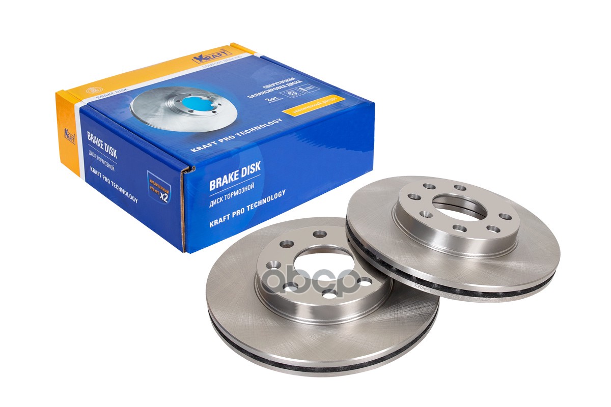 Диск тормозной передний Daewoo Nexia KRAFT KT016017 Kraft арт. KT016017