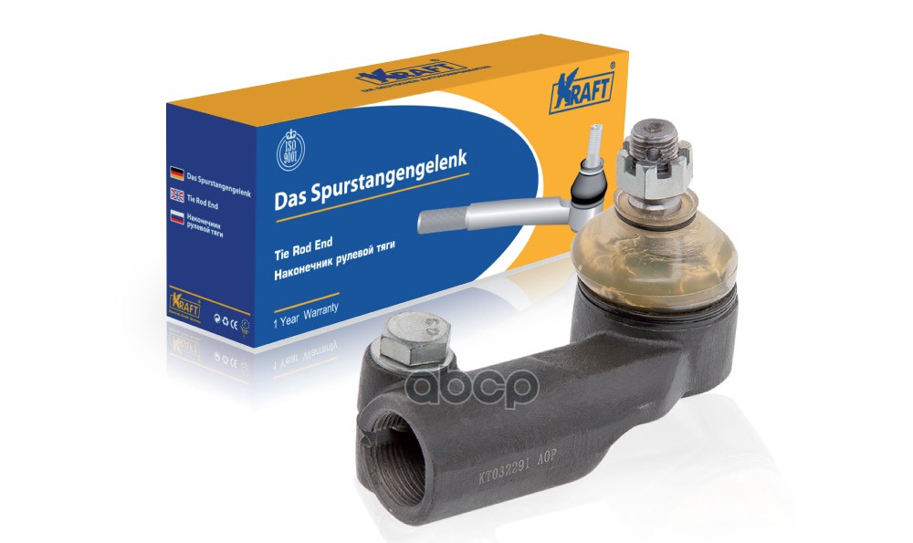 Наконечник рулевой тяги левый ВАЗ 11171119 OBER KRAFT KT032291 Kraft арт. KT032291
