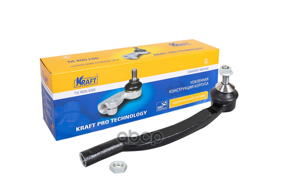 Наконечник Рулевой Тяги Левый Volvo Xc70 (00-07), Xc90 (02-) Oberkraft Kraft Kt032307 Kraft арт. KT032307