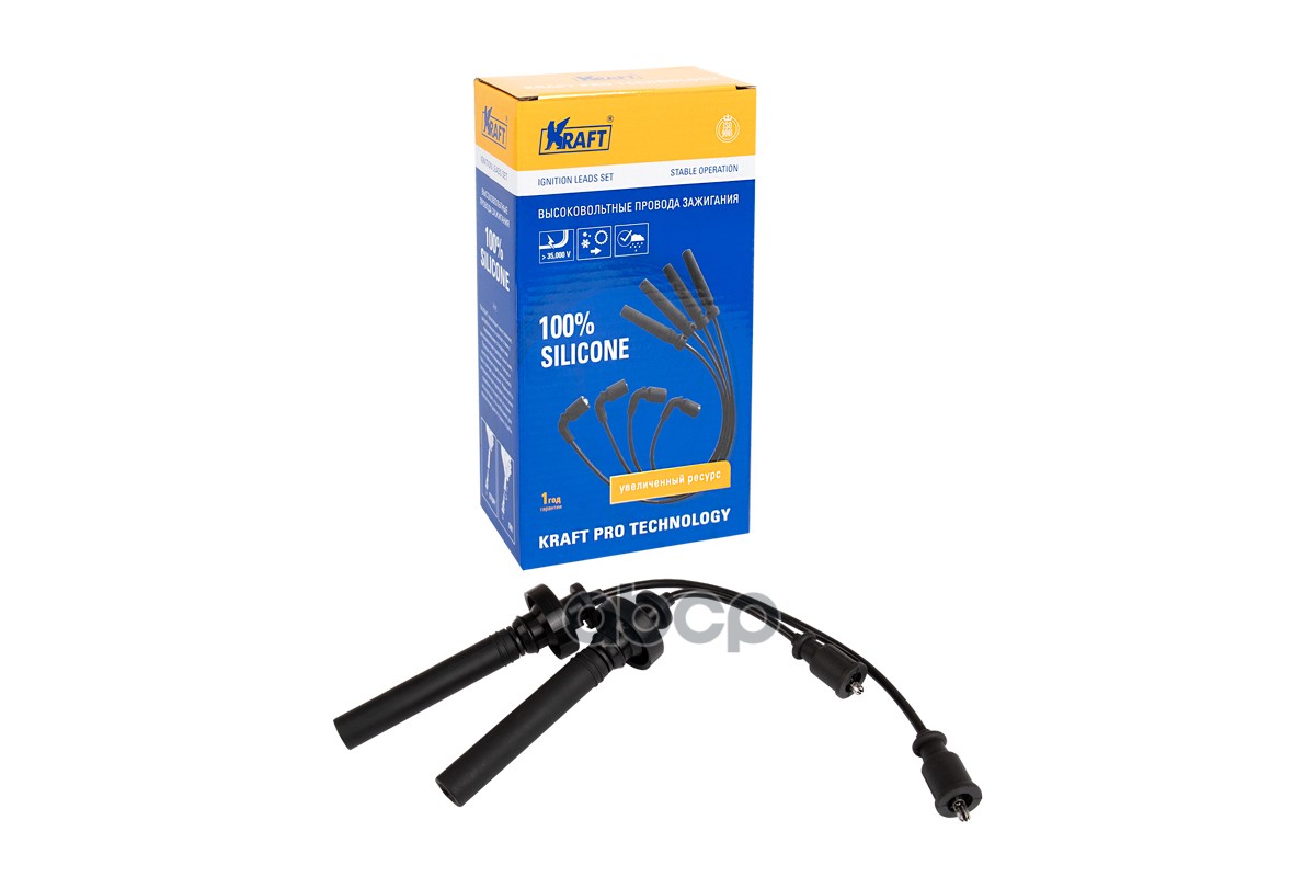 Провода зажигания в/в Mitsubishi Lancer IX (CS) (03-08) 1.3-1.6 OBERKRAFT KRAFT KT042408 Kraft арт. KT042408
