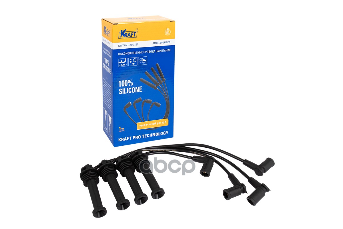 Провода зажигания в/в Ford Focus (98-04) 1.8-2.0 OBERKRAFT KRAFT KT042413 Kraft арт. KT042413