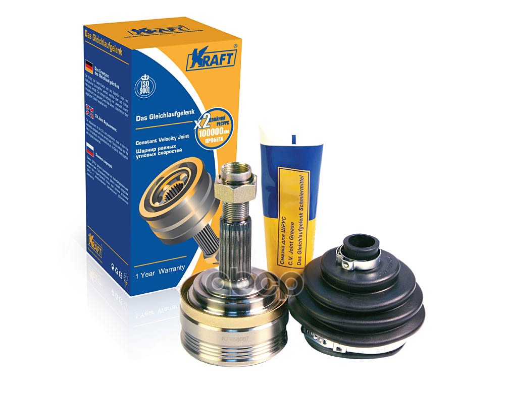 ШРУС наружный LADA 2108-2115, 1117-1119 Kalina, 2170-2172 Priora, Granta KRAFT KT058867 Kraft арт. KT058867