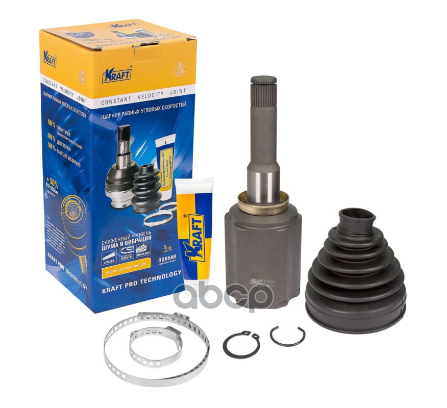 Шарнир Внутренний (Левый) Chevrolet Cruze (09-)1.8 Kraft арт. KT059051