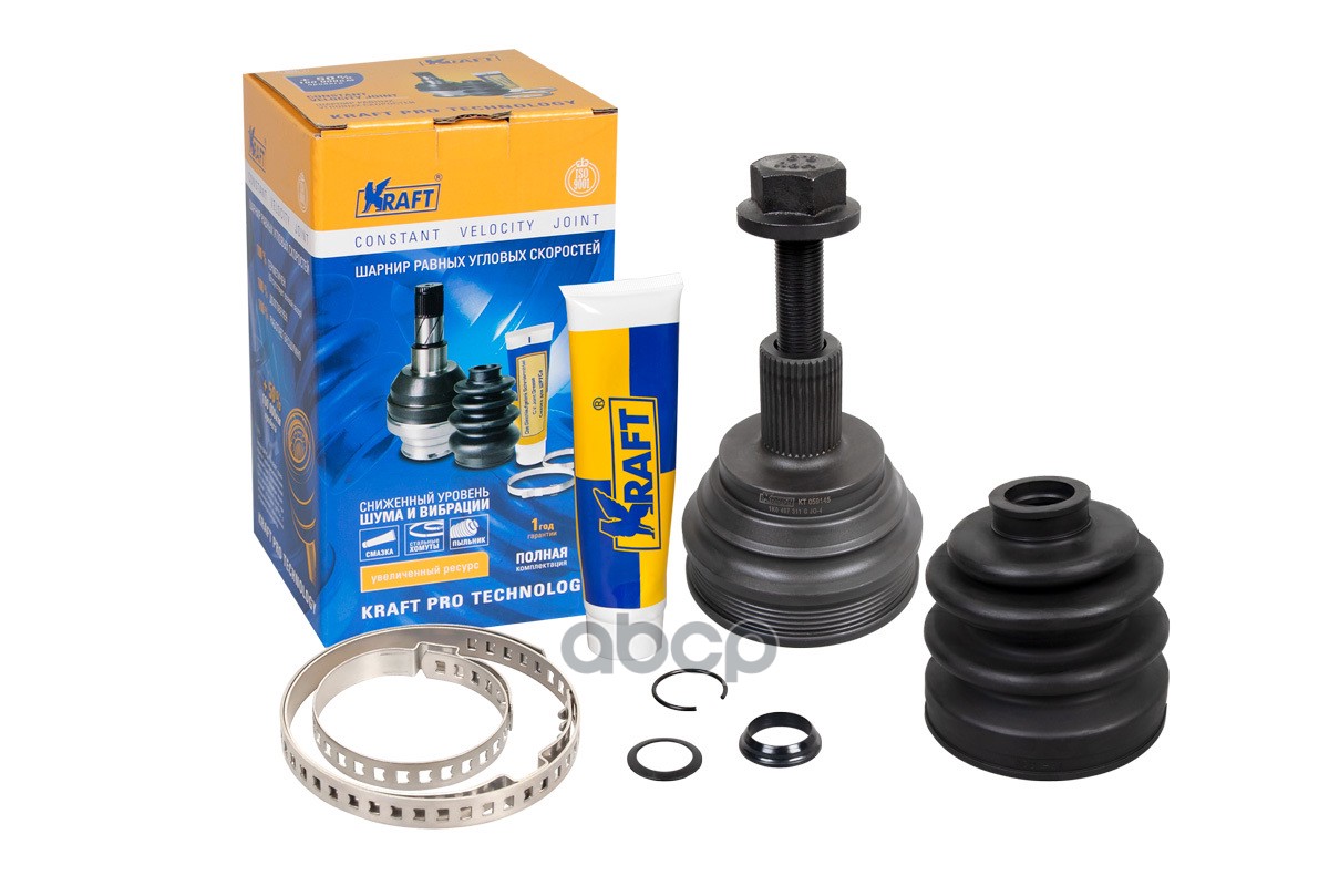 Шрус наружный VW Golf III (93-98) 1.9 TDI / Seat Cordoba I (96-99) 1.9 TDI OBERKRAFT, шт KRAFT KT059145 Kraft арт. KT059145