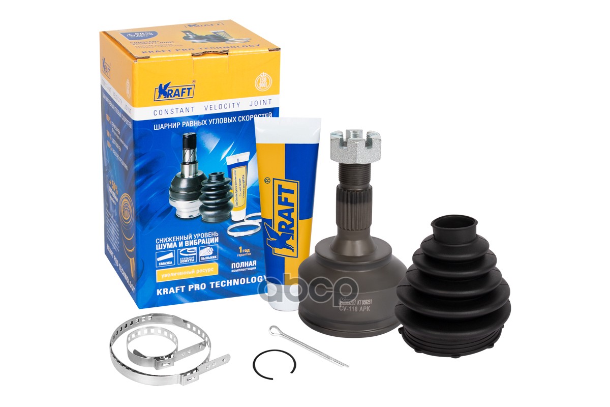 ШРУС наружный Citroen C4 (09-), Berlingo (08-) OBERKRAFT KRAFT KT059251 Kraft арт. KT059251