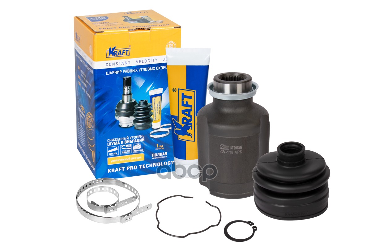 Шрус Внутренний Правый Mazda 6 (05-07), Cx-5 (11-17) Oberkraft Kraft Kt059269 Kraft арт. KT059269