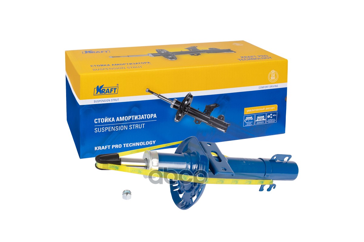 Амортизатор передний L=R VW Polo (09-) / Skoda Rapid (12-) KRAFT KT073554 Kraft арт. KT073554