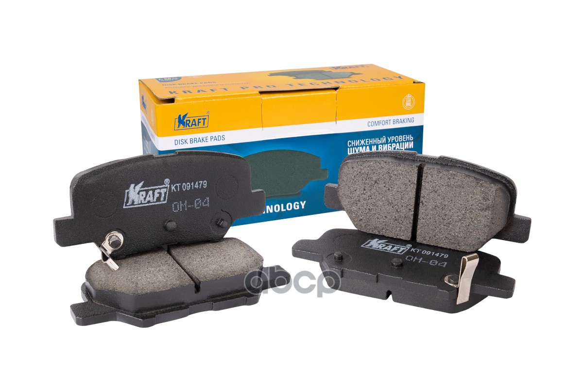 Колодки Задние Citroen C4/Mazda 6 Iii/Mitsubishi Outlander Iii Kraft Kt091479 Kraft арт. KT091479